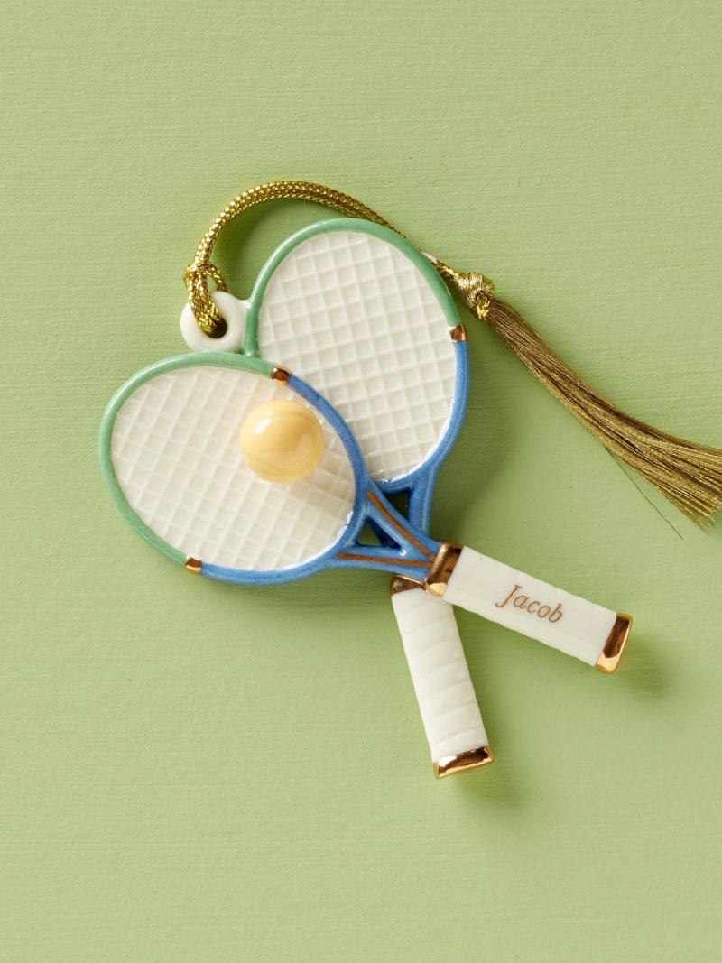 Personalized Tennis Ornament